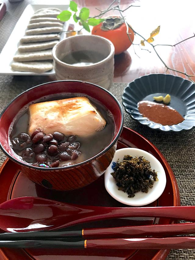 いっちゃんさんの料理 おしるこを真似てどうしても食べたいから甘さ